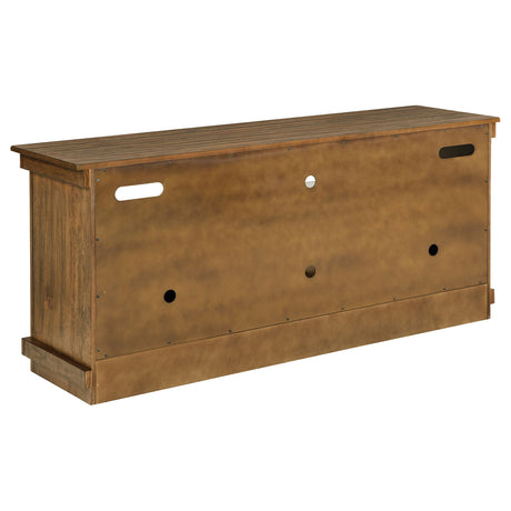Payne Distressed Brown 60-inch TV Stand Media Console from Coaster - Luna Furniture