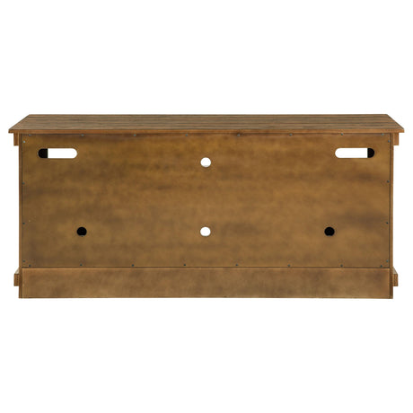 Payne Distressed Brown 60-inch TV Stand Media Console from Coaster - Luna Furniture
