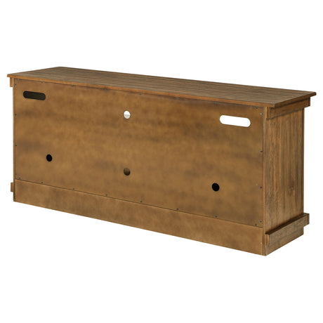 Payne Distressed Brown 60-inch TV Stand Media Console from Coaster - Luna Furniture