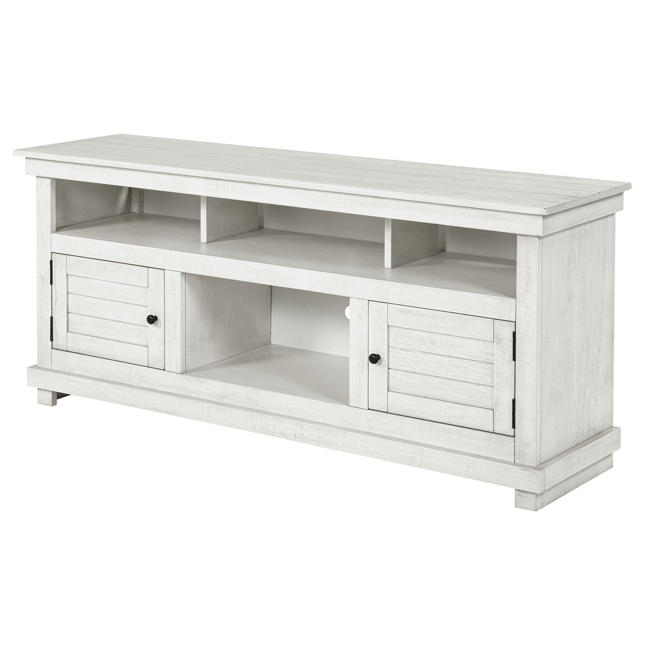 Payne White 60-inch TV Stand Media Console – Luna Furniture