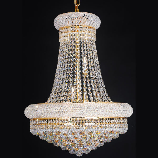HD-71006 Golden Brass Chandelier