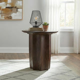 Cayenne Walnut Solid Mango Wood Accent Side End Table from Coaster - Luna Furniture
