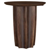 Cayenne Walnut 2-Piece Solid Mango Wood Coffee Table Set from Coaster - Luna Furniture