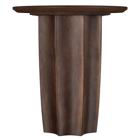 Cayenne Walnut 2-Piece Solid Mango Wood Coffee Table Set from Coaster - Luna Furniture