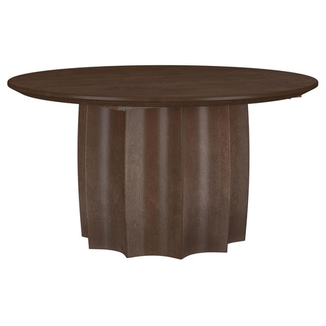 Cayenne Walnut 2-Piece Solid Mango Wood Coffee Table Set from Coaster - Luna Furniture