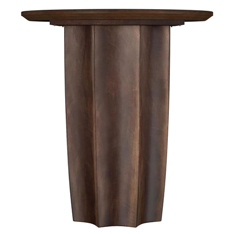 Cayenne Walnut 3-Piece Solid Mango Wood Coffee Table Set from Coaster - Luna Furniture