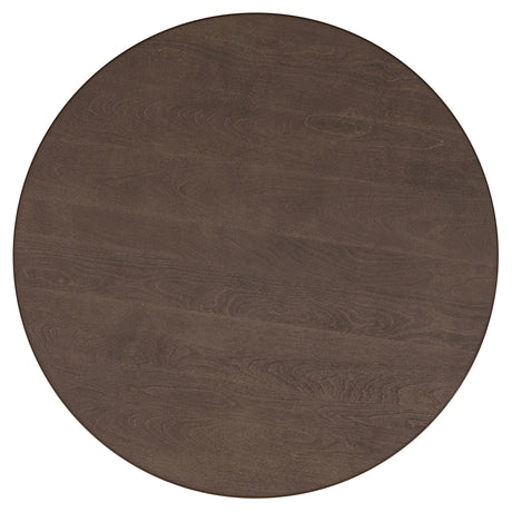 Cayenne Walnut 3-Piece Solid Mango Wood Coffee Table Set from Coaster - Luna Furniture