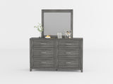 Garretson Gray Queen Storage Platform Bed from Homelegance - Luna Furniture