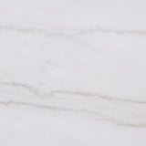 Jason Greige/White Marble Round Marble Top Side End Table from Coaster - Luna Furniture