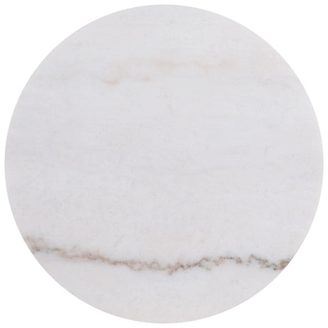 Jason Honey Brown 3-piece Round White Marble Coffee Table Set from Coaster - Luna Furniture