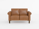 Hector Brown Loveseat from Homelegance - Luna Furniture
