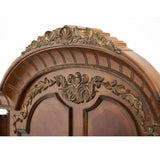 Villa Valencia Classic Chestnut Cal King Low Poster Bed from Michael Amini - Luna Furniture