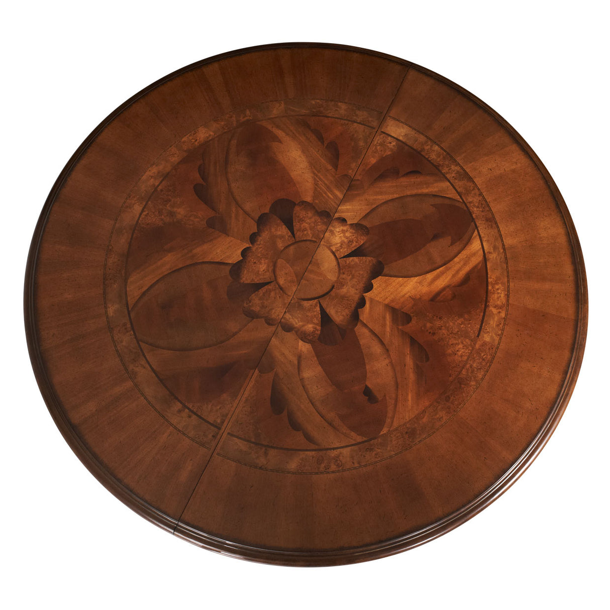 Villa Valencia Classic Chestnut Round Dining Table from Michael Amini - Luna Furniture