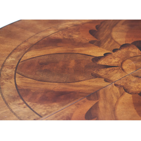 Villa Valencia Classic Chestnut Round Dining Table from Michael Amini - Luna Furniture