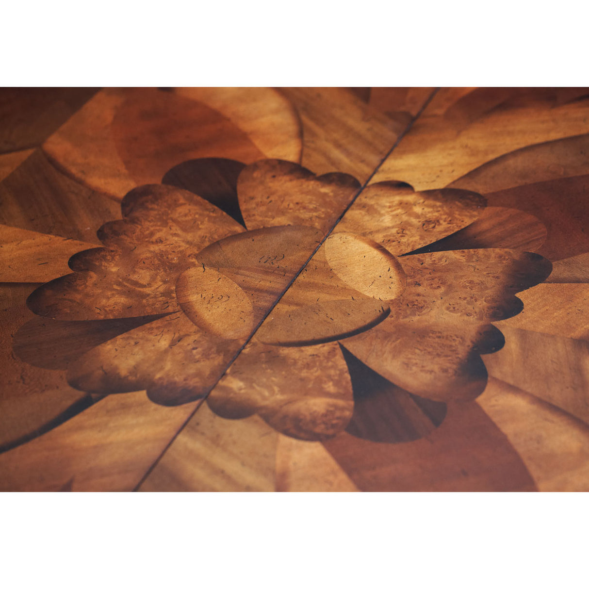 Villa Valencia Classic Chestnut Round Dining Table from Michael Amini - Luna Furniture