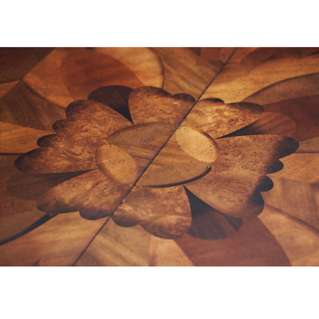 Villa Valencia Classic Chestnut Round Dining Table from Michael Amini - Luna Furniture