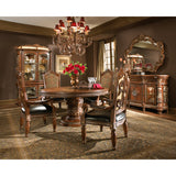 Villa Valencia Classic Chestnut Round Dining Table from Michael Amini - Luna Furniture