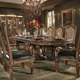 Villa Valencia Classic Chestnut Rectangular Dining Table from Michael Amini - Luna Furniture