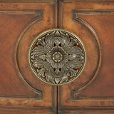 Villa Valencia Classic Chestnut China Cabinet from Michael Amini - Luna Furniture