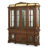 Villa Valencia Classic Chestnut China Cabinet With Light Box from Michael Amini - Luna Furniture