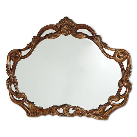 Villa Valencia Classic Chestnut Sideboard With Mirror from Michael Amini - Luna Furniture