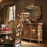 Villa Valencia Classic Chestnut Sideboard With Mirror from Michael Amini - Luna Furniture
