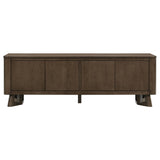 Trotter Brown 71-inch 4-Door Wood TV Stand Media Console from Coaster - Luna Furniture