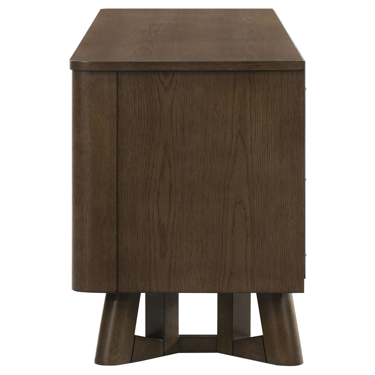 Trotter Brown 71-inch 4-Door Wood TV Stand Media Console from Coaster - Luna Furniture