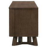 Trotter Brown 71-inch 4-Door Wood TV Stand Media Console from Coaster - Luna Furniture