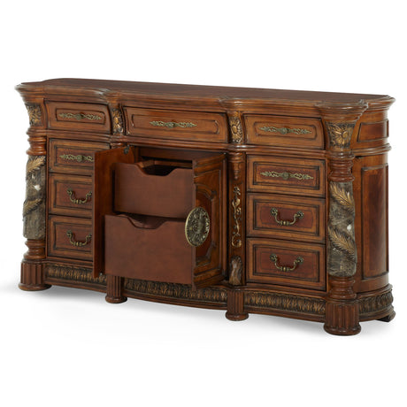 Villa Valencia Classic Chestnut Dresser from Michael Amini - Luna Furniture