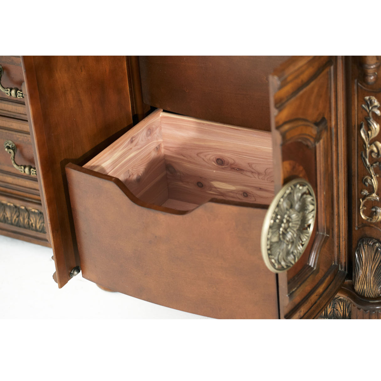 Villa Valencia Classic Chestnut Dresser from Michael Amini - Luna Furniture