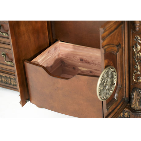 Villa Valencia Classic Chestnut Dresser from Michael Amini - Luna Furniture