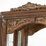 Villa Valencia Classic Chestnut Dresser With Mirror from Michael Amini - Luna Furniture