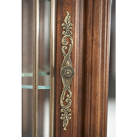 Villa Valencia Classic Chestnut Dresser With Mirror from Michael Amini - Luna Furniture