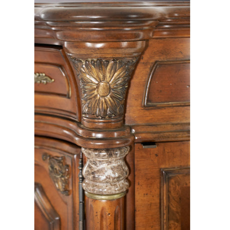 Villa Valencia Classic Chestnut Gentleman's Chest Classic Chestnut from Michael Amini - Luna Furniture