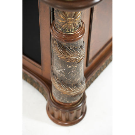 Villa Valencia Classic Chestnut Entertainment Base from Michael Amini - Luna Furniture