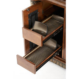 Villa Valencia Classic Chestnut Entertainment Base from Michael Amini - Luna Furniture