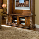 Villa Valencia Classic Chestnut Entertainment Base from Michael Amini - Luna Furniture