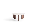 720 Walnut-Travertine 3 Pc Coffee Table Set from Nova Furniture - Luna Furniture