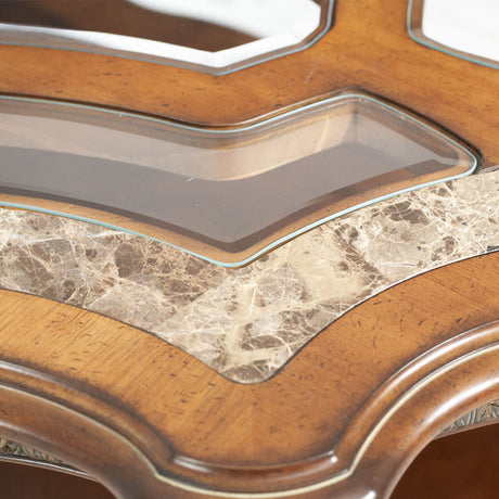 Villa Valencia Classic Chestnut Cocktail Table from Michael Amini - Luna Furniture