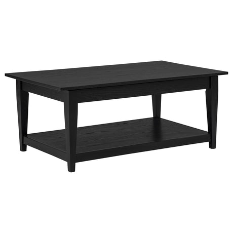 Lindenton Black 3-Piece Wood Lift-Top Coffee and End Table Set from Coaster - Luna Furniture