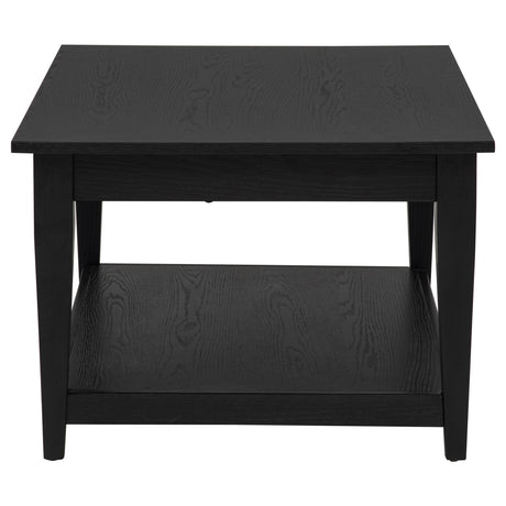 Lindenton Black Lift-Top Occasional Cocktail Coffee Table from Coaster - Luna Furniture