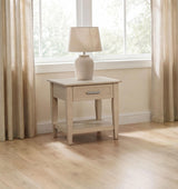 Lindenton Blonde 1-drawer Wood Occasional Side End Table from Coaster - Luna Furniture