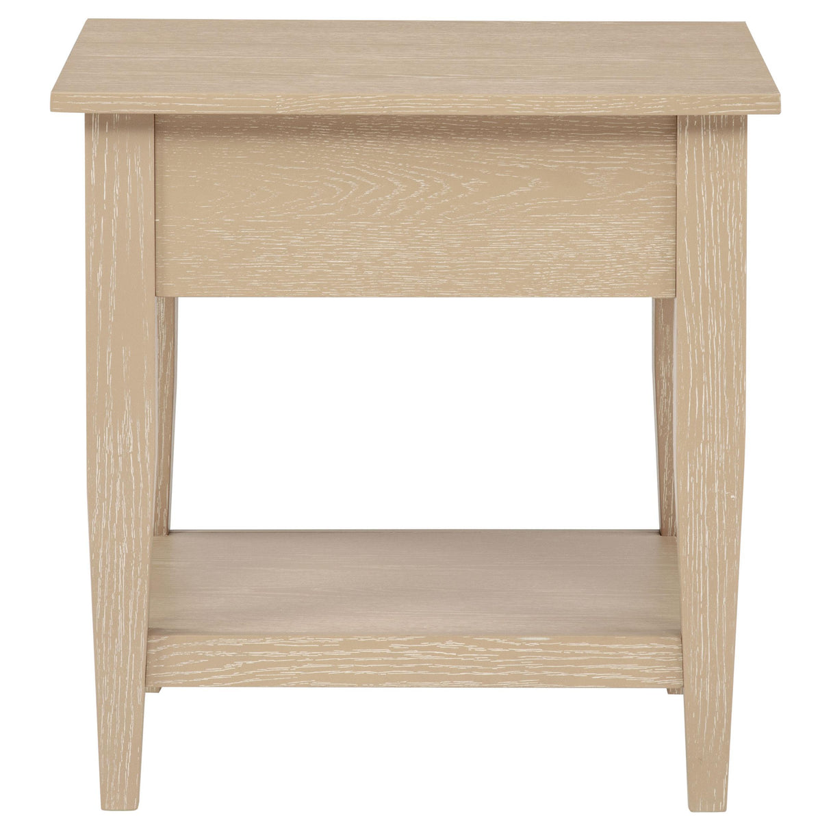 Lindenton Blonde 1-drawer Wood Occasional Side End Table from Coaster - Luna Furniture
