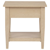 Lindenton Blonde 1-drawer Wood Occasional Side End Table from Coaster - Luna Furniture