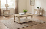Lindenton Blonde 3-Piece Wood Lift-Top Coffee and End Table Set from Coaster - Luna Furniture