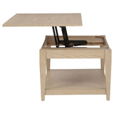 Lindenton Blonde 3-Piece Wood Lift-Top Coffee and End Table Set from Coaster - Luna Furniture