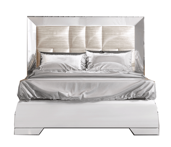 Carmen White Queen Bed