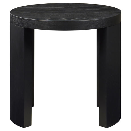 Sweeney Black 2-Piece Coffee and End Occasional Table Set from Coaster - Luna Furniture