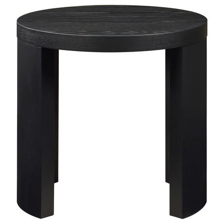 Sweeney Black 3-Piece Coffee and End Occasional Table Set from Coaster - Luna Furniture